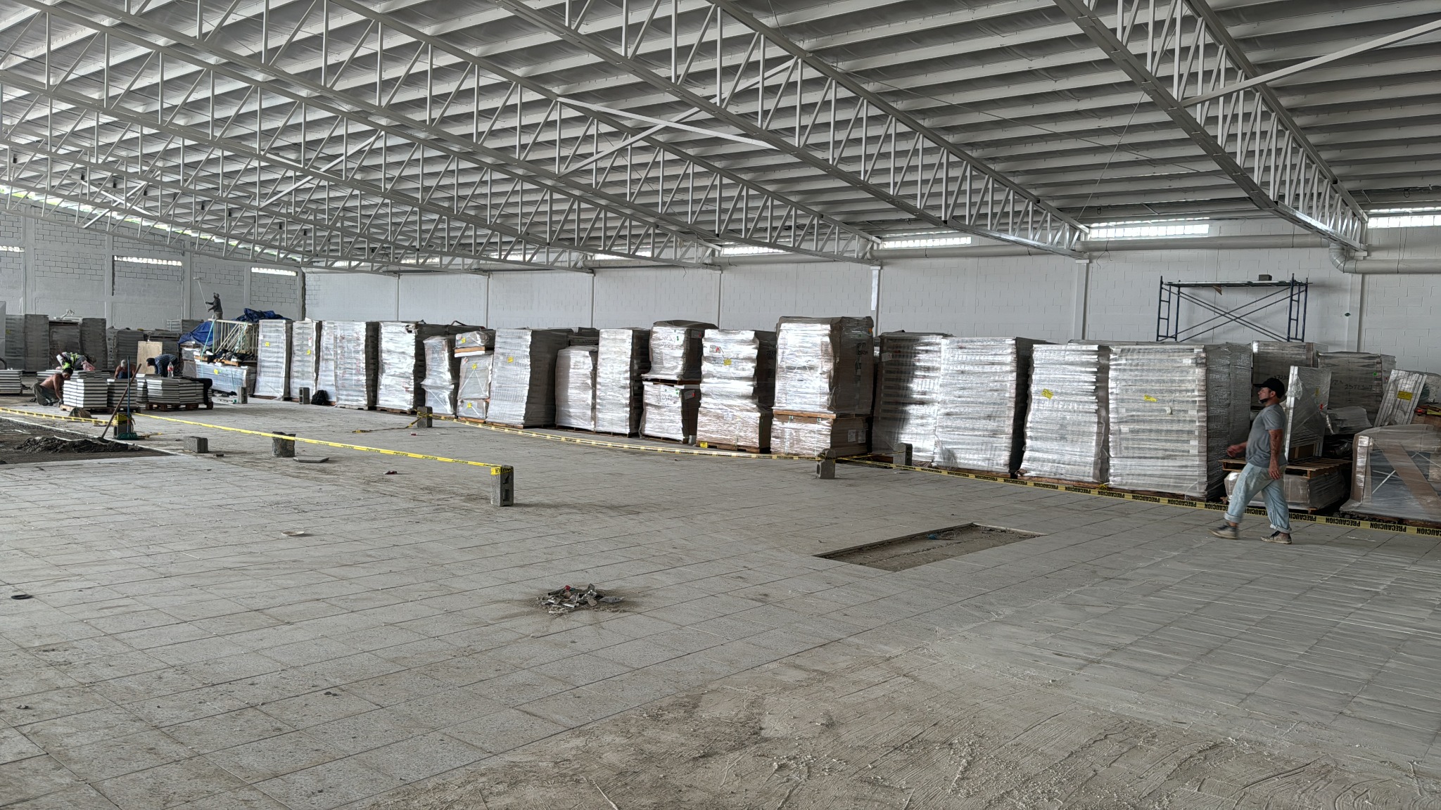Mundial López Arellano - Interior y estructura metálica